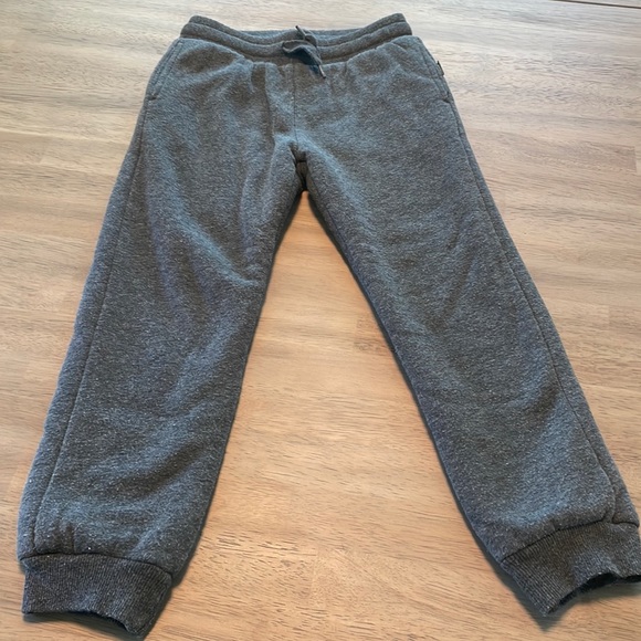 EDDIE BAUER Fleece Cold Weather Sweatpants Size XS (5/6) Gray - Picture 1 of 9